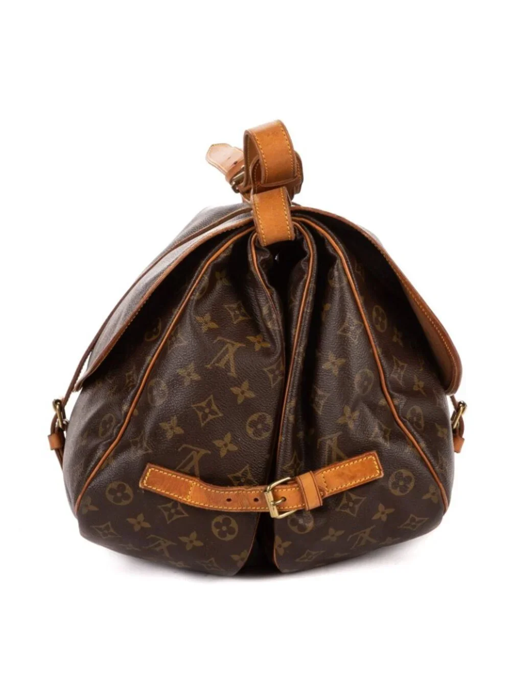 Louis Vuitton Saumur Brown Monogram Canvas